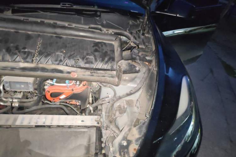 Used Tesla Model Y 2022 Rear-Wheel-Drive Version Engine Bay Left