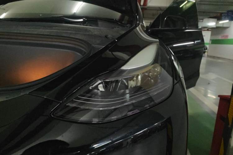 Used Tesla Model Y 2022 Long-Range All-Wheel-Drive Version Engine Bay Left