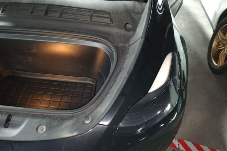 Used Tesla Model Y 2022 Long-Range All-Wheel-Drive Version Engine Bay Left