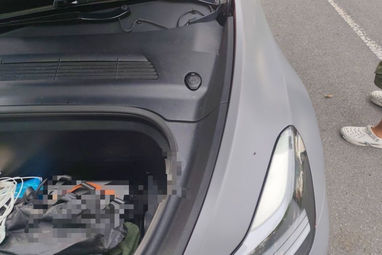 Used Tesla Model Y 2022 Long-Range All-Wheel-Drive Version Engine Bay Left
