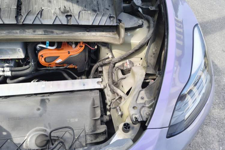 Used Tesla Model Y 2022 Revised Version Rear-Wheel Drive Engine Bay Left