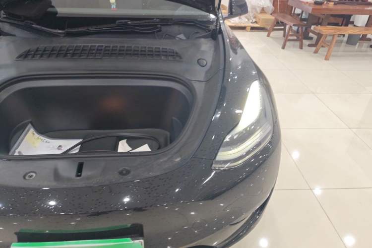 Used Tesla Model Y 2022 Revised Version Rear-Wheel Drive Engine Bay Left