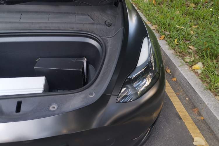 Used Tesla Model Y 2022 Revised Version Rear-Wheel Drive Engine Bay Left