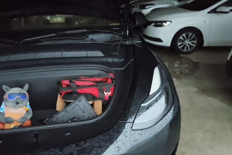Used Tesla Model Y 2022 Rear-Wheel-Drive Version Engine Bay Left
