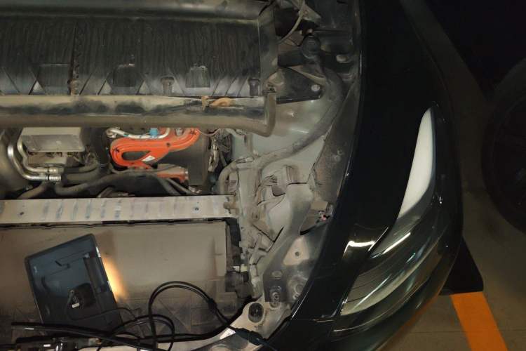 Used Tesla Model Y 2022 Revised Version Rear-Wheel Drive Engine Bay Left