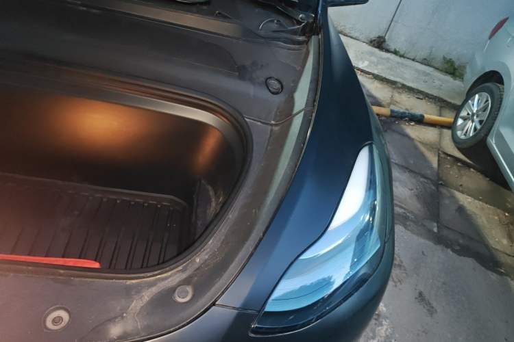 Used Tesla Model Y 2022 Revised Version Rear-Wheel Drive Engine Bay Left