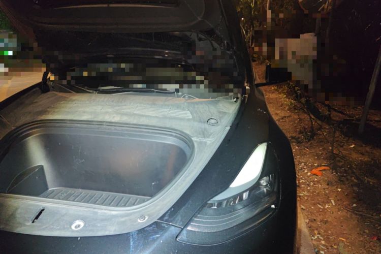 Used Tesla Model Y 2022 Revised Version Rear-Wheel Drive Engine Bay Left