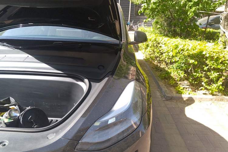 Used Tesla Model Y 2022 Rear-Wheel-Drive Version Engine Bay Left