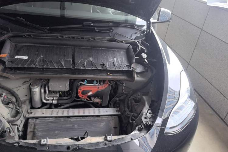 Used Tesla Model Y 2022 Revised Version Rear-Wheel Drive Engine Bay Left