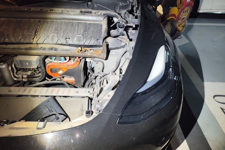 Used Tesla Model Y 2022 Revised Version Rear-Wheel Drive Engine Bay Left