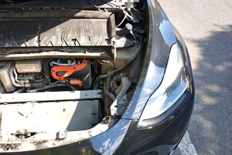 Used Tesla Model Y 2022 Revised Version Rear-Wheel Drive Engine Bay Left