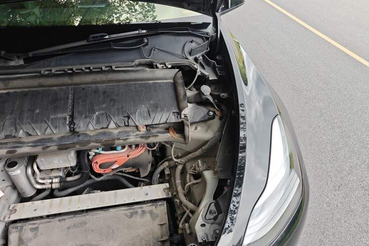 Used Tesla Model Y 2022 Rear-Wheel-Drive Version Engine Bay Left