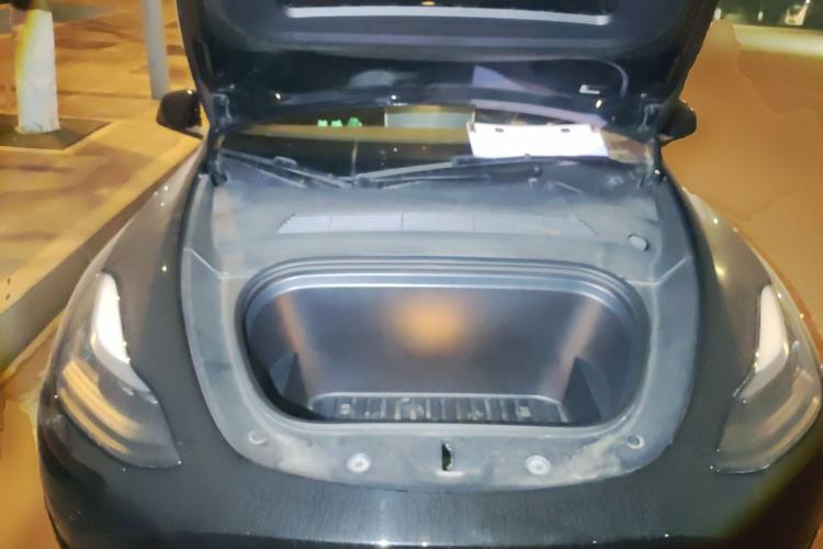 Used Tesla Model Y 2022 Revised Version Rear-Wheel Drive Engine Bay