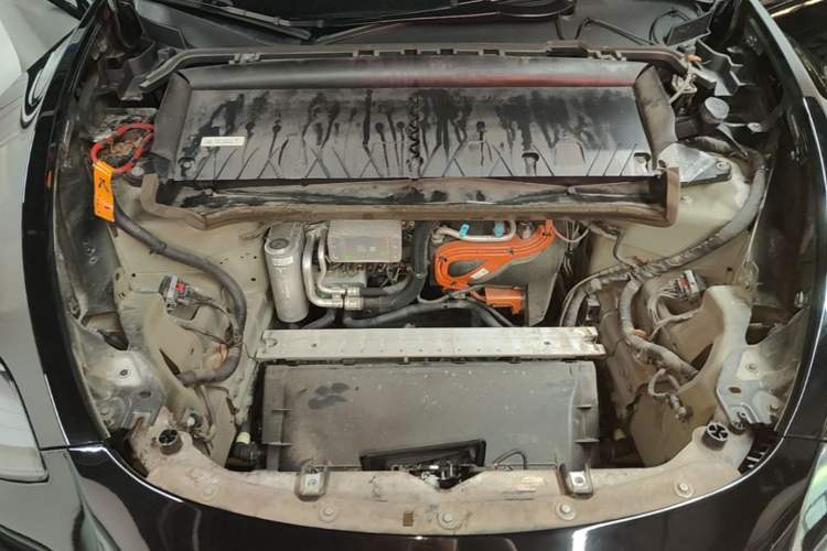 Used Tesla Model Y 2022 Revised Version Rear-Wheel Drive Engine Bay