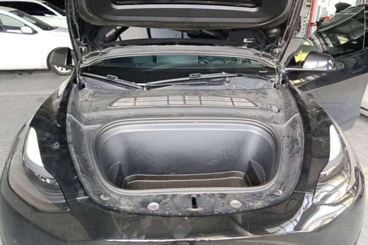 Used Tesla Model Y 2022 Revised Version Rear-Wheel Drive Engine Bay