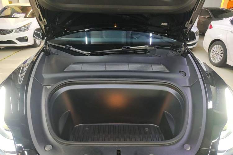 Used Tesla Model Y 2022 Long-Range All-Wheel-Drive Version Engine Bay