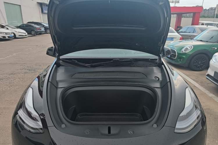 Used Tesla Model Y 2022 Revised Version Rear-Wheel Drive Engine Bay