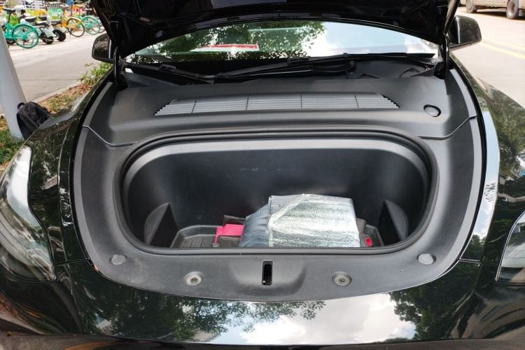 Used Tesla Model Y 2022 Revised Version Rear-Wheel Drive Engine Bay