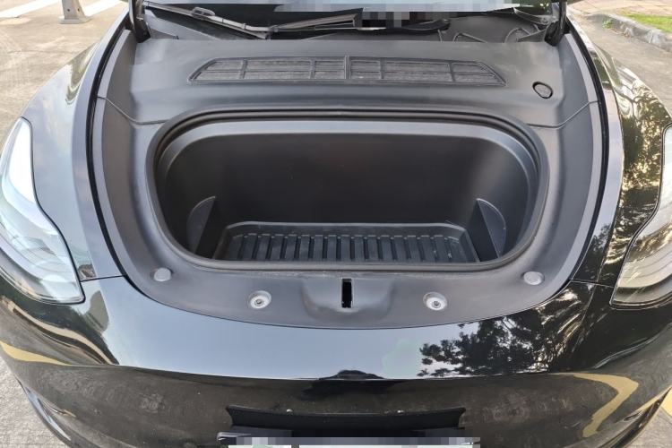 Used Tesla Model Y 2022 Revised Version Rear-Wheel Drive Engine Bay