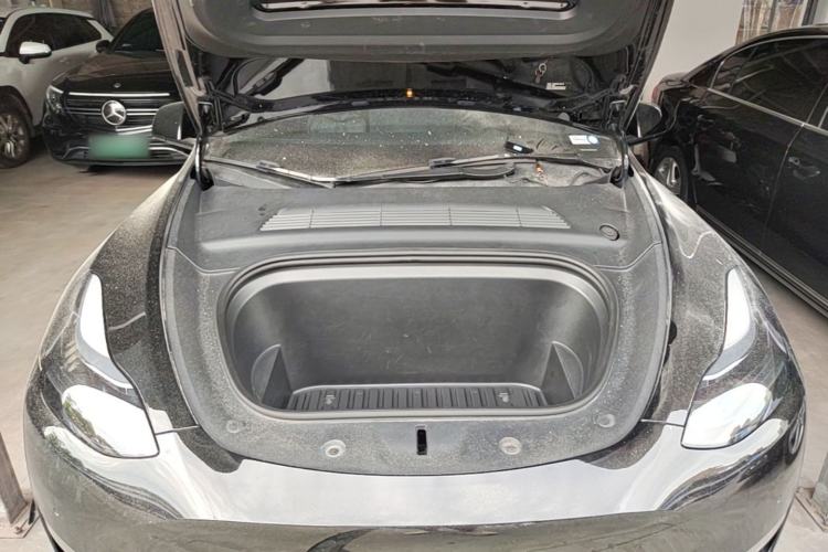 Used Tesla Model Y 2022 Revised Version Long-Range All-Wheel Drive Engine Bay