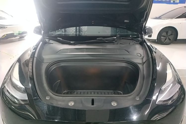 Used Tesla Model Y 2022 Revised Version Long-Range All-Wheel Drive Engine Bay