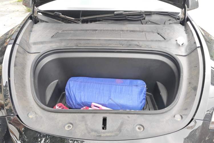 Used Tesla Model Y 2022 Long-Range All-Wheel-Drive Version Engine Bay
