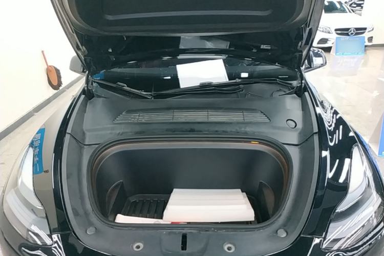 Used Tesla Model Y 2022 Revised Version Long-Range All-Wheel Drive Engine Bay