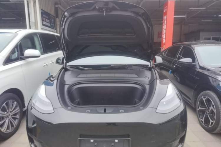 Used Tesla Model Y 2022 Revised Version Rear-Wheel Drive Engine Bay