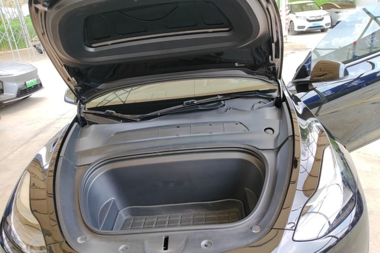 Used Tesla Model Y 2022 Revised Version Rear-Wheel Drive Engine Bay