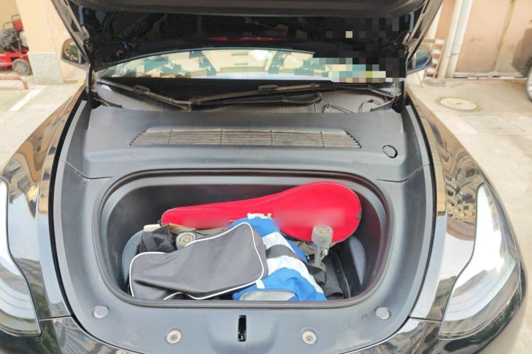 Used Tesla Model Y 2022 Revised Version Rear-Wheel Drive Engine Bay