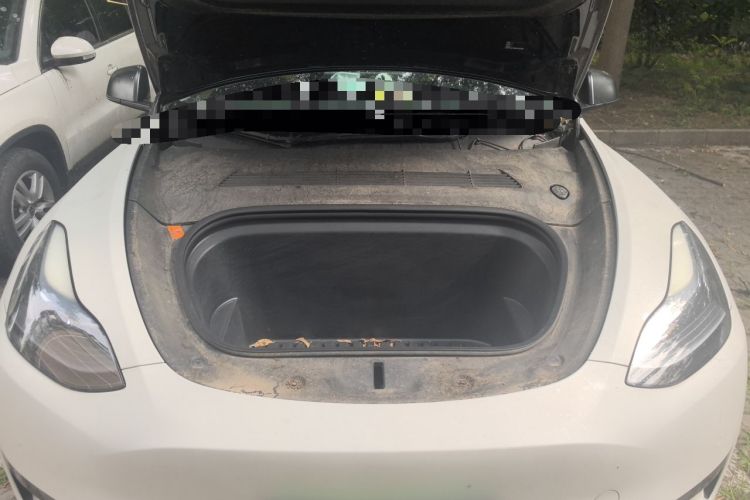 Used Tesla Model Y 2022 Rear-Wheel-Drive Version Engine Bay