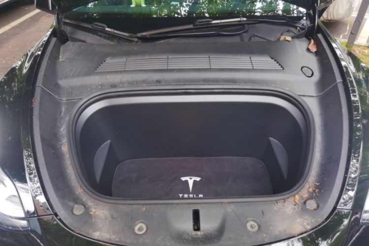 Used Tesla Model Y 2022 Revised Version Rear-Wheel Drive Engine Bay