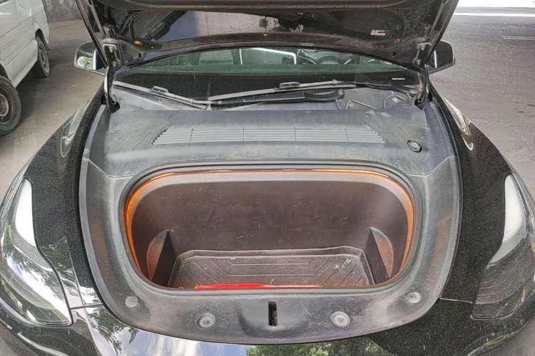 Used Tesla Model Y 2022 Long-Range All-Wheel-Drive Version Engine Bay