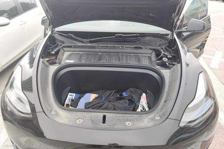 Used Tesla Model Y 2022 Revised Version Rear-Wheel Drive Engine Bay