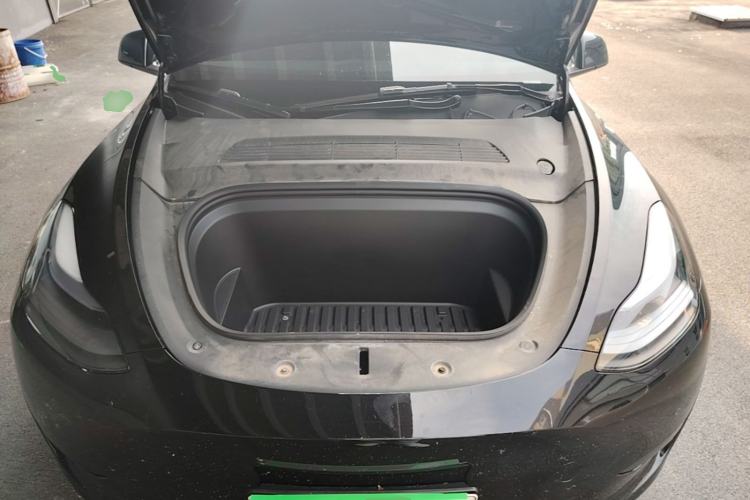 Used Tesla Model Y 2022 Revised Version Rear-Wheel Drive Engine Bay