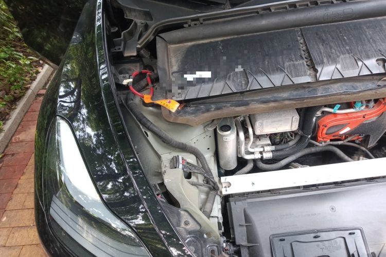 Used Tesla Model Y 2022 Revised Version Rear-Wheel Drive Engine Bay Right