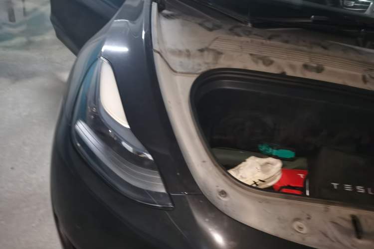 Used Tesla Model Y 2022 Revised Version Rear-Wheel Drive Engine Bay Right