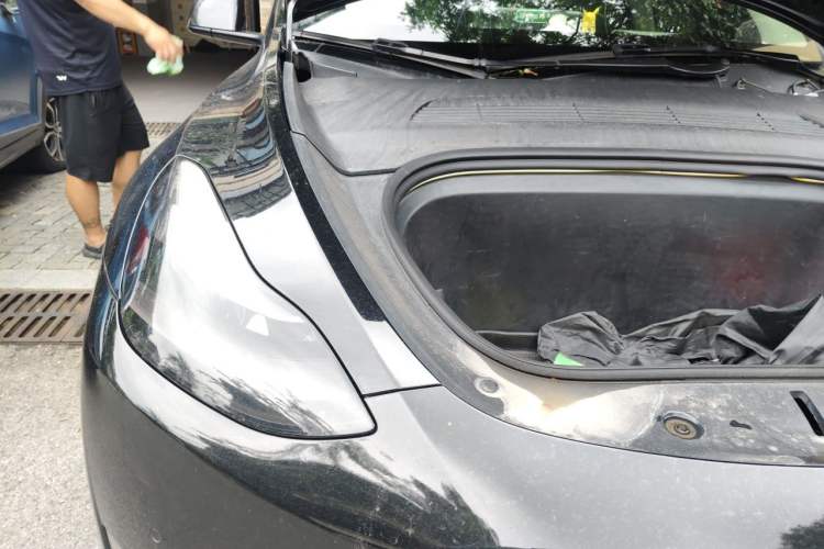 Used Tesla Model Y 2022 Long-Range All-Wheel-Drive Version Engine Bay Right