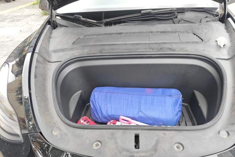 Used Tesla Model Y 2022 Long-Range All-Wheel-Drive Version Engine Bay Right