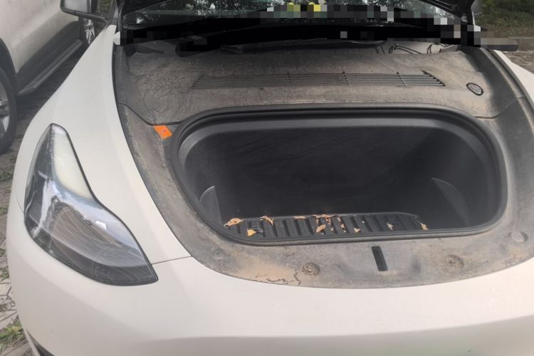 Used Tesla Model Y 2022 Rear-Wheel-Drive Version Engine Bay Right