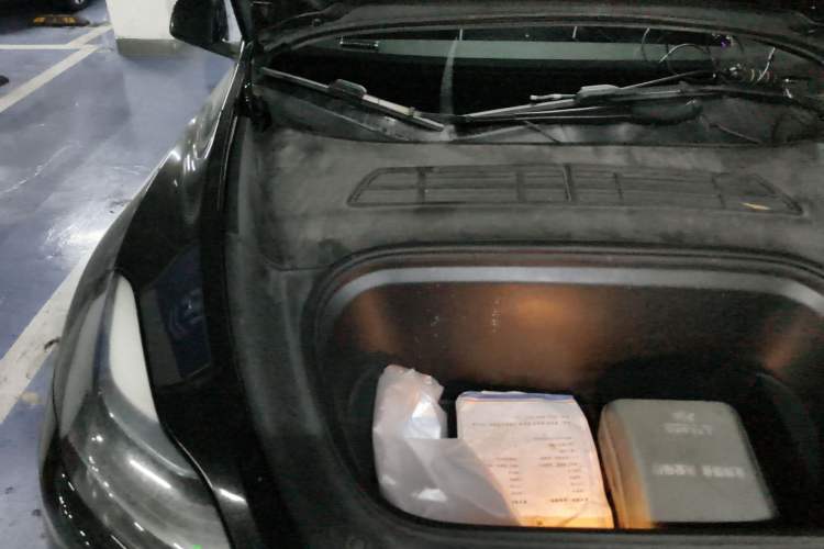 Used Tesla Model Y 2022 Long-Range All-Wheel-Drive Version Engine Bay Right