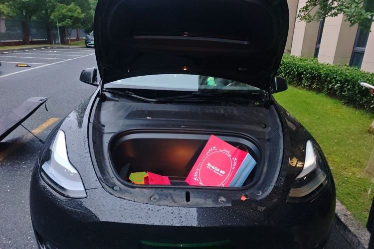 Used Tesla Model Y 2022 Revised Version Rear-Wheel Drive Engine Bay
