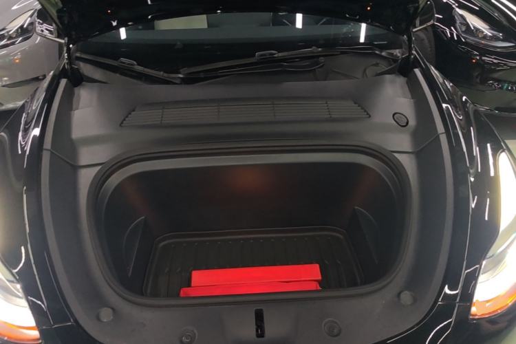 Used Tesla Model Y 2022 Revised Version Long-Range All-Wheel Drive Engine Bay