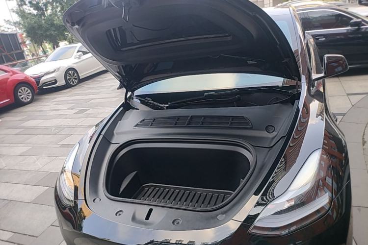 Used Tesla Model Y 2022 Revised Version Long-Range All-Wheel Drive Engine Bay