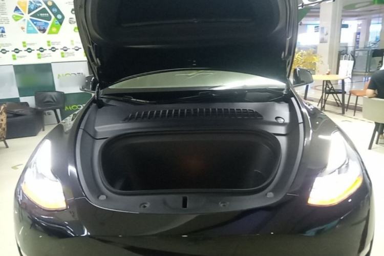 Used Tesla Model Y 2022 Long-Range All-Wheel-Drive Version Engine Bay
