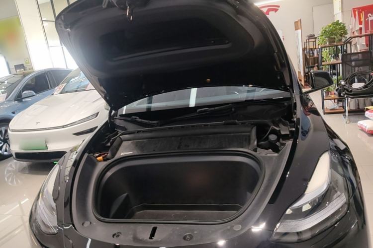Used Tesla Model Y 2022 Revised Version Long-Range All-Wheel Drive Engine Bay
