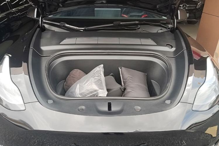 Used Tesla Model Y 2022 Revised Version Rear-Wheel Drive Engine Bay