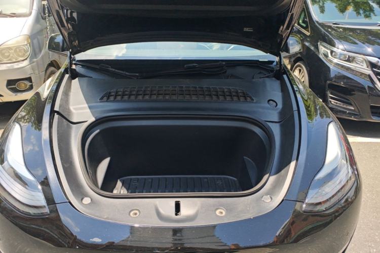 Used Tesla Model Y 2022 Long-Range All-Wheel-Drive Version Engine Bay