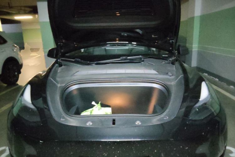 Used Tesla Model Y 2022 Revised Version Rear-Wheel Drive Engine Bay