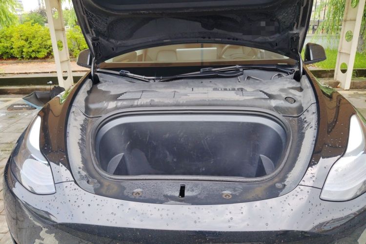 Used Tesla Model Y 2022 Revised Version Rear-Wheel Drive Engine Bay